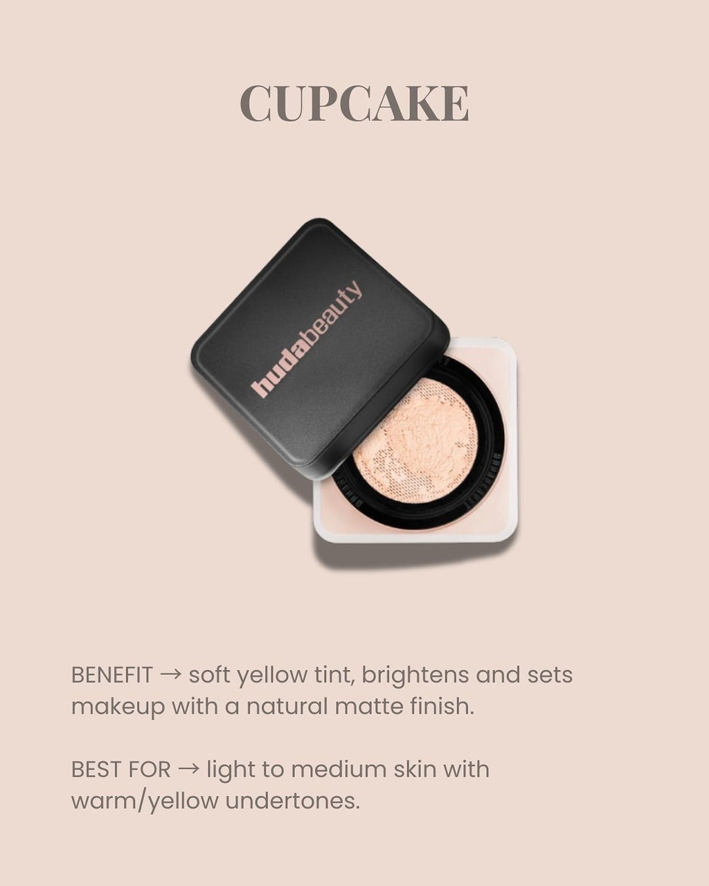 Huda Beauty Easy Bake Loose Powder