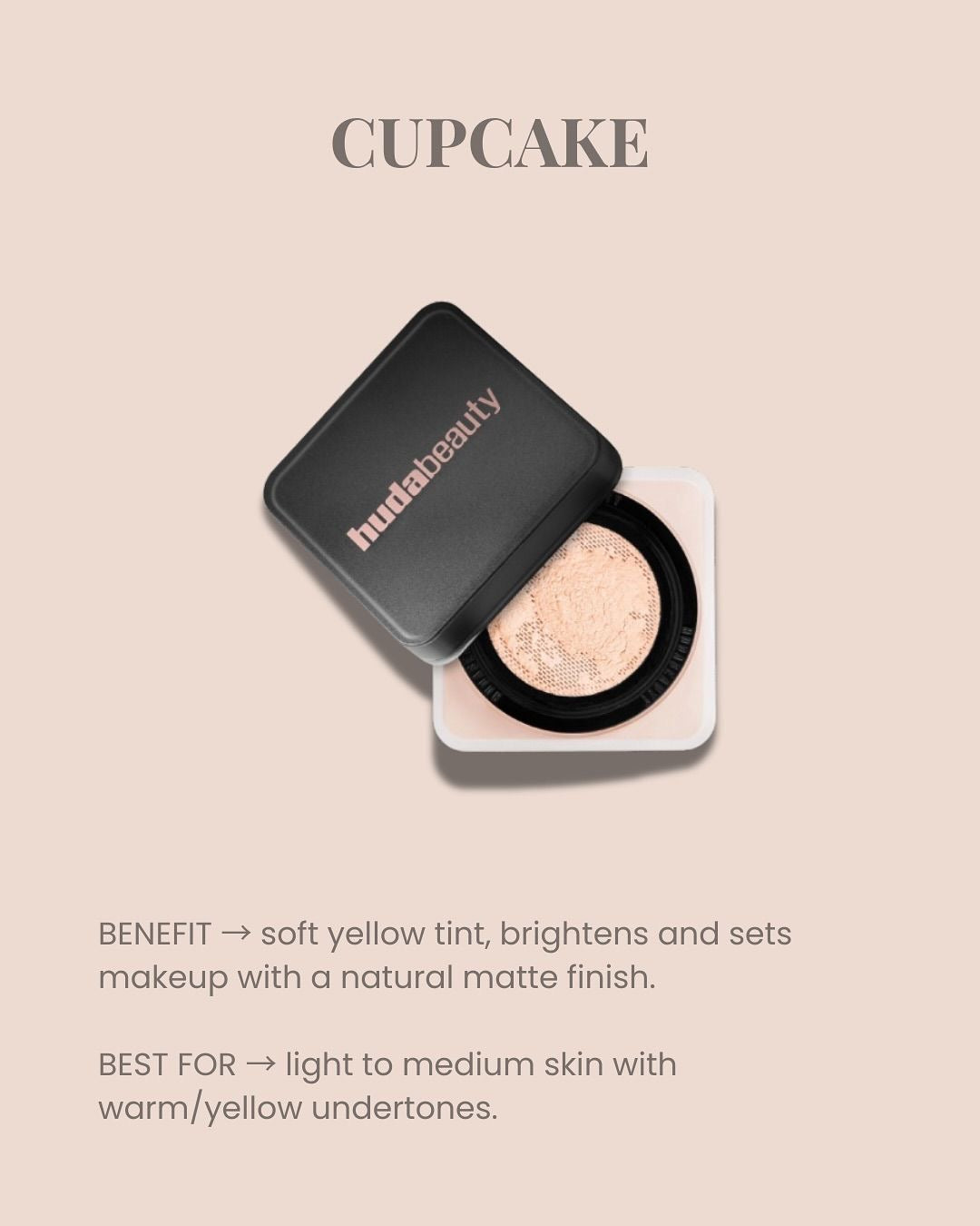 Huda Beauty Easy Bake Loose Powder