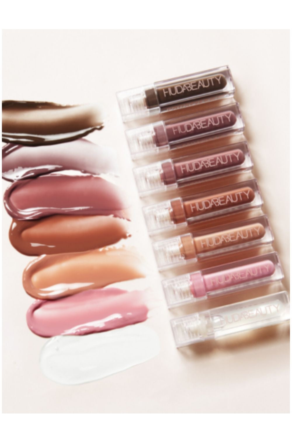 HUDA Beauty Faux Filler High-Shine Lip Gloss