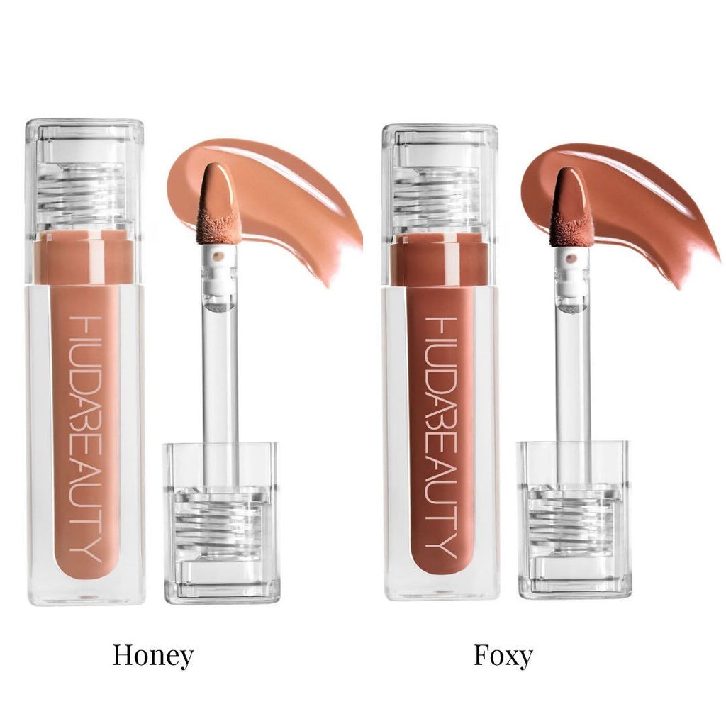 HUDA Beauty Faux Filler High-Shine Lip Gloss