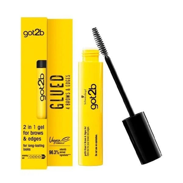 Schwarzkopf got2b Glued 2-in-1 Brow & Edge Gel – Strong Hold 16ml