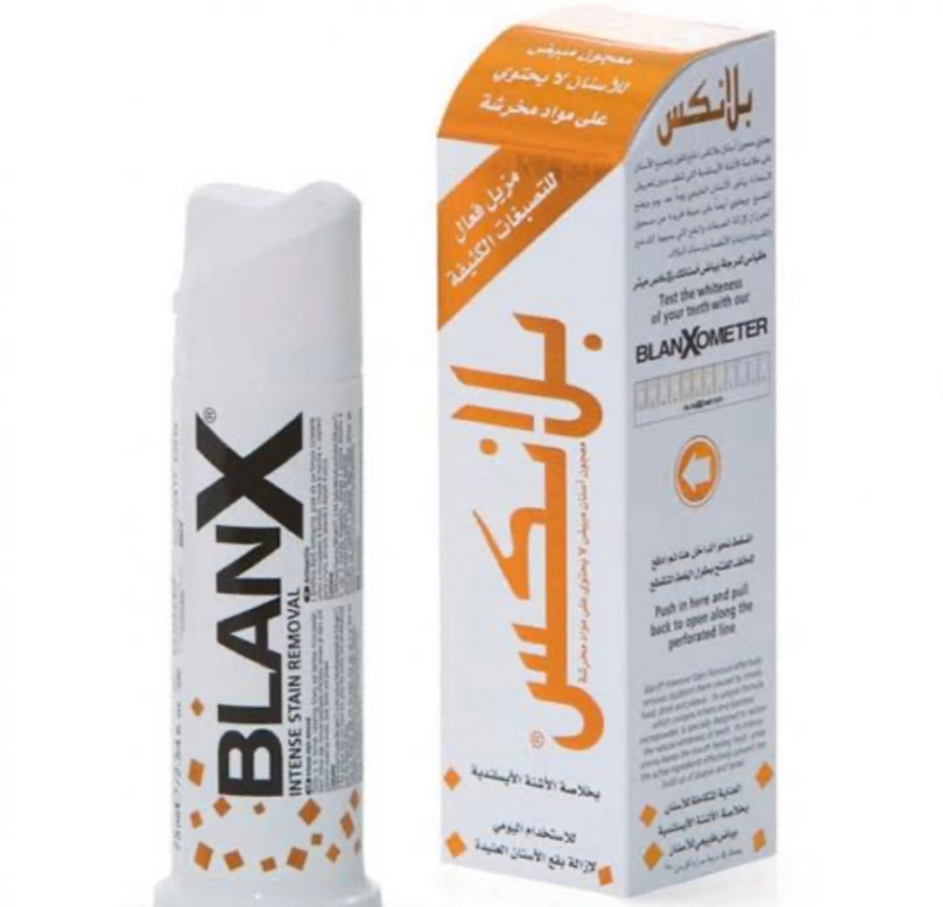 Blanx toothpaste