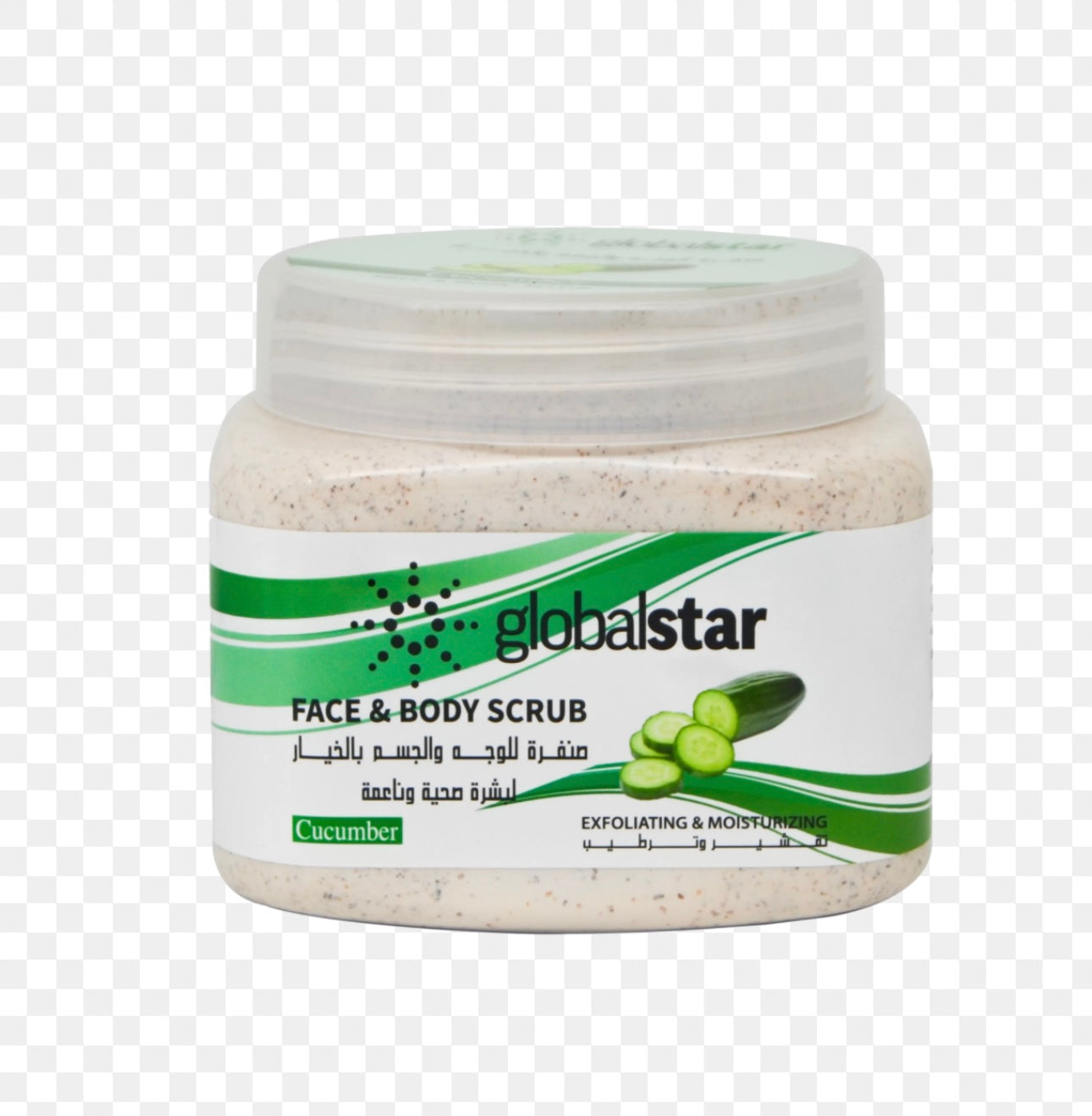 Global Star Face & Body Scrub Cucumber