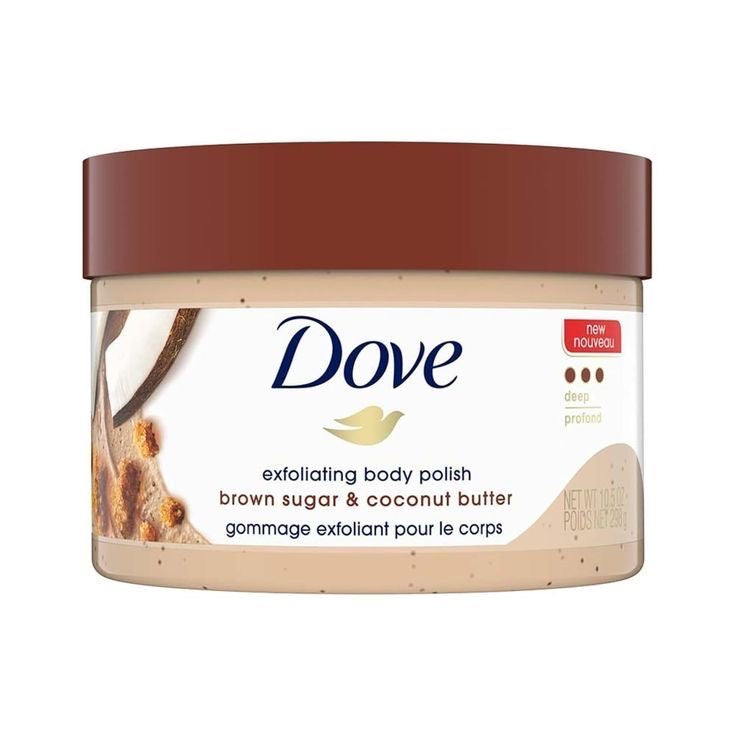 Dove Exfoliating Body Polish – Brown Sugar & Coconut Butter