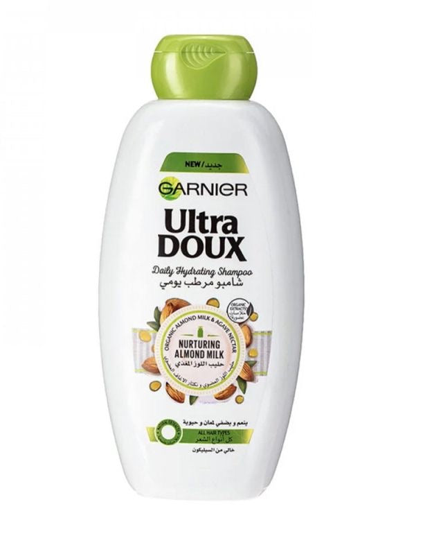 Garnier Ultra Doux Daily Hydrating Shampoo Almond Milk 400ml