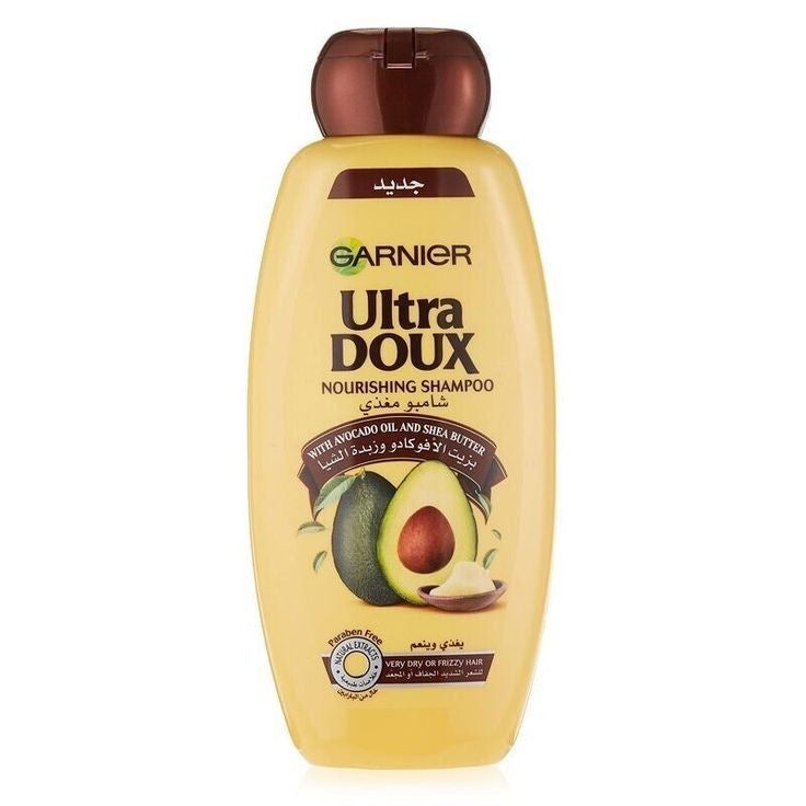 Garnier Ultra Doux Nourishing Shampoo Avocado Oil & Shea Butter 400ml