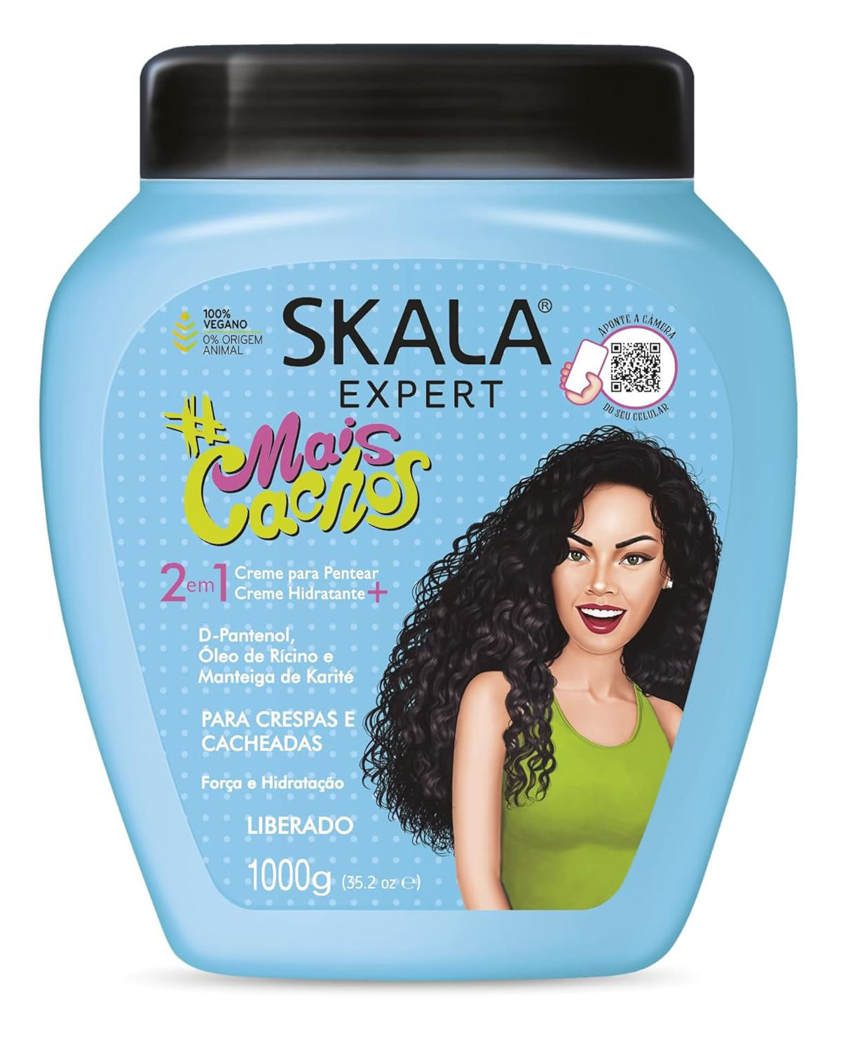 Skala Expert Mais Cachos 2-in-1 Styling & Hydrating Cream 1000g
