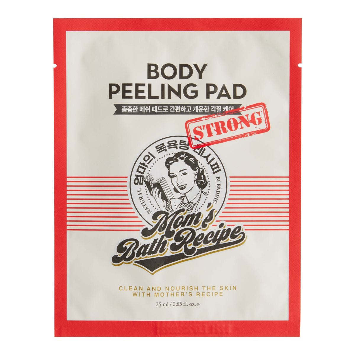 Mom’s Bath Recipe Body Peeling Pad (Strong